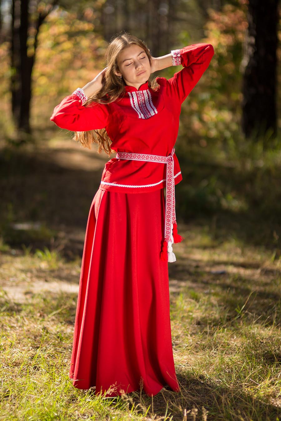 Underwear Women in Slavic costumes in Yinchuan
