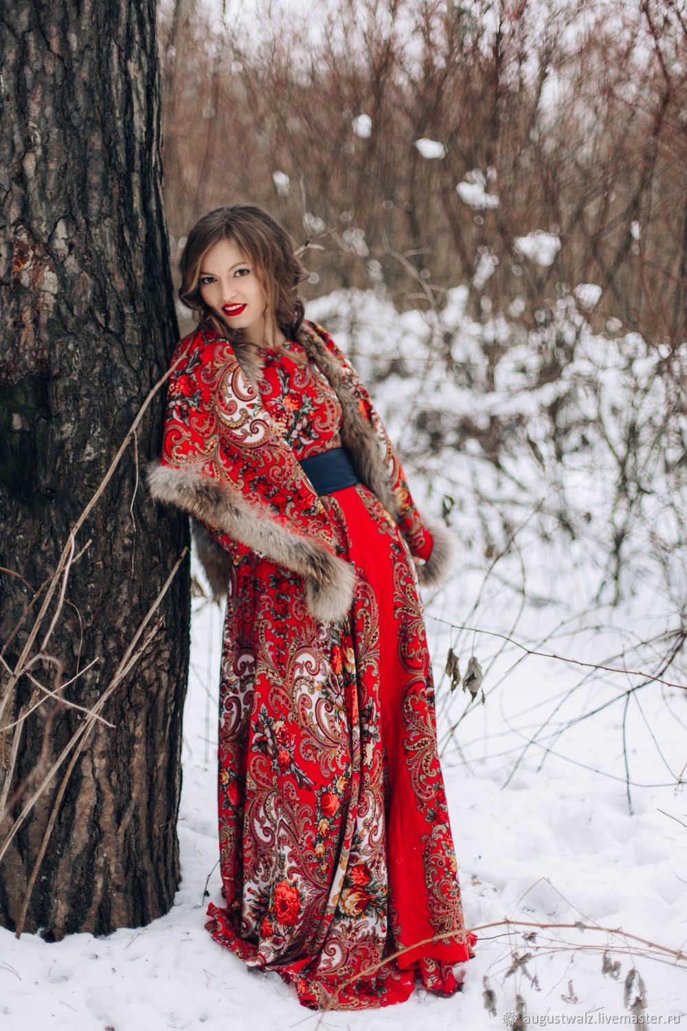 Photo Girls in Slavic costumes in Yinchuan