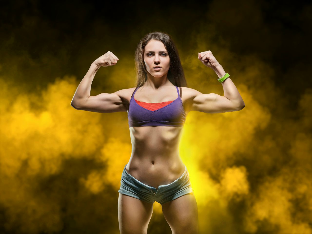 Athletic girls in Yinchuan